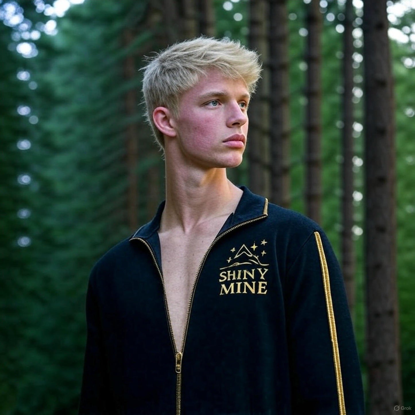 SHINY MINE Track Suit Jacket